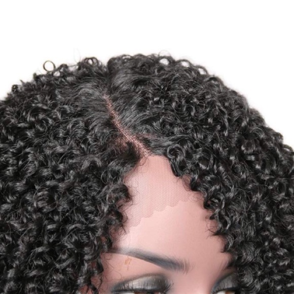 ? Pamela BLACK AFRO KINKY CURLY LACE FRONT WIG?